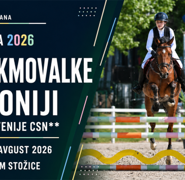 Državno prvenstvo za tekmovalke in ponije – Ljubljana 2026